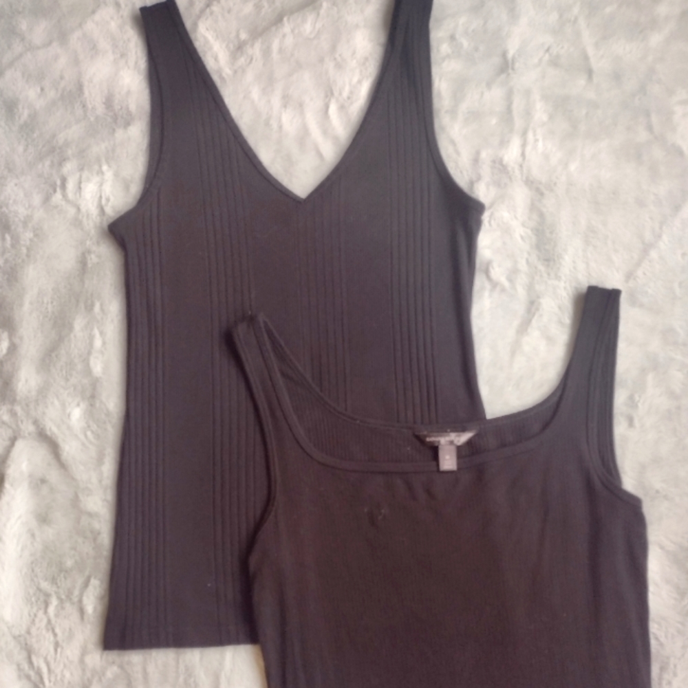Set of two Banana Republic Black Dress Tank Tops